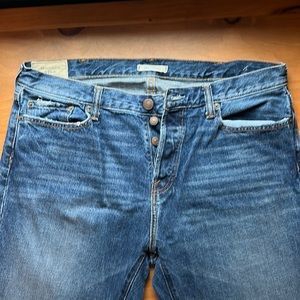 Slight distressed Abercrombie Jeans 36x32